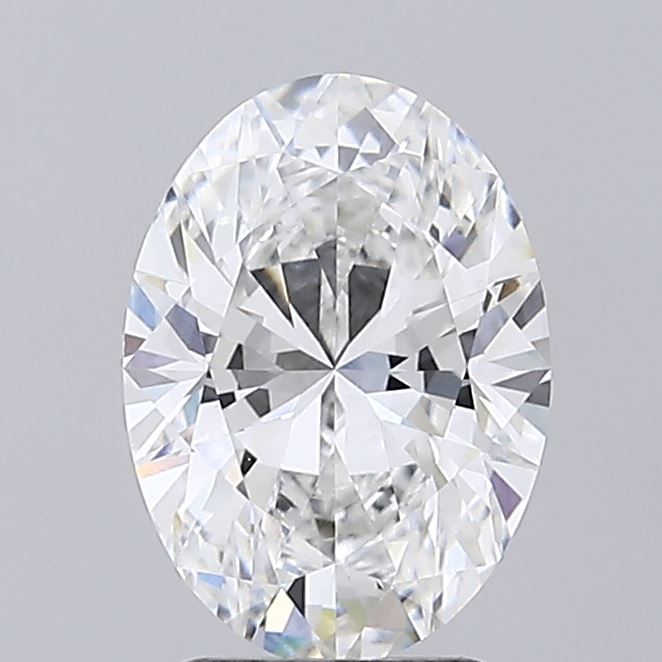 2.71ct Oval E VVS2 Lab Grown Diamond