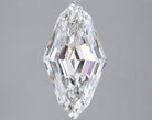 2.59ct Marquise Step Cut E VVS2 Lab Grown Diamond