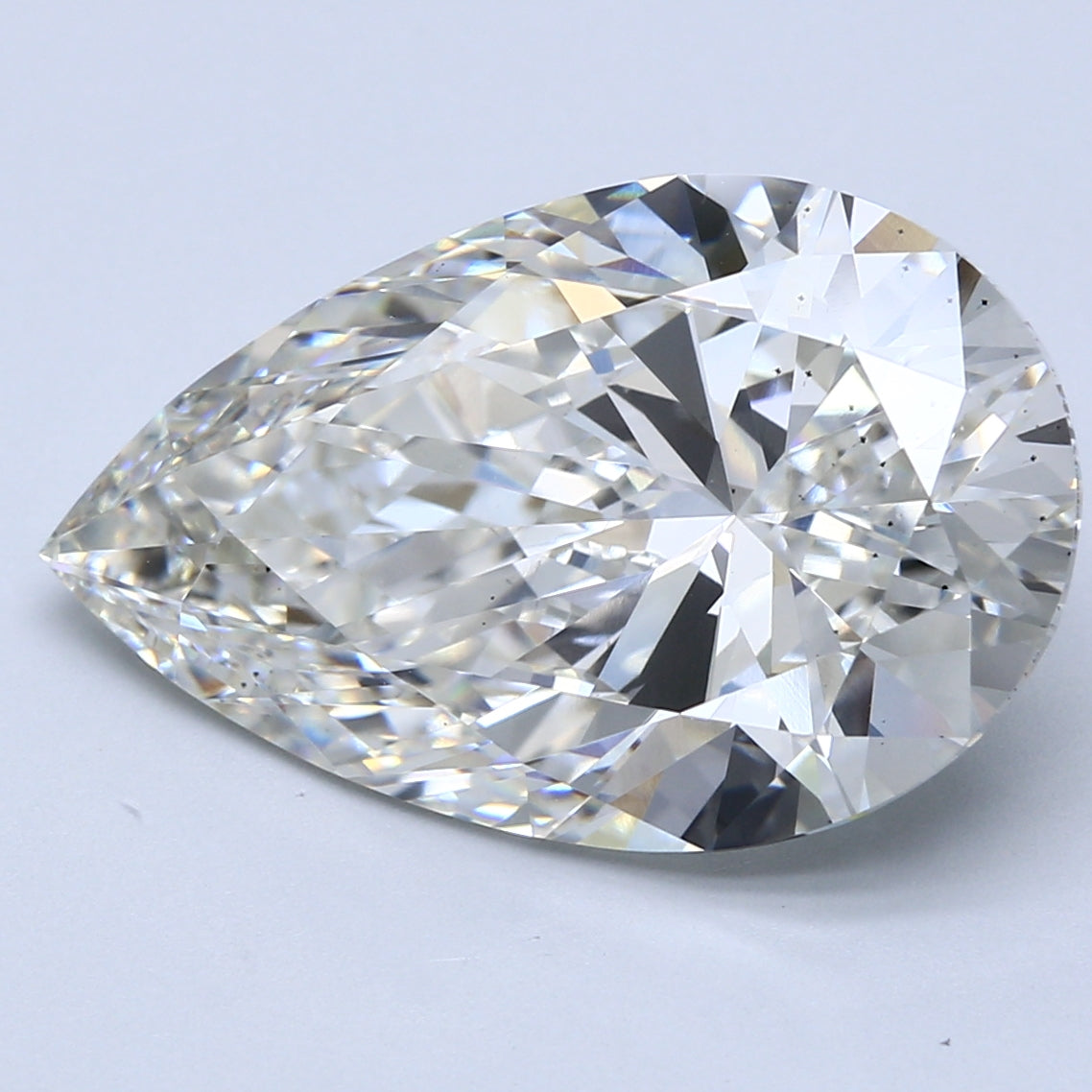 10.41ct Pear G SI1 Lab Grown Diamond