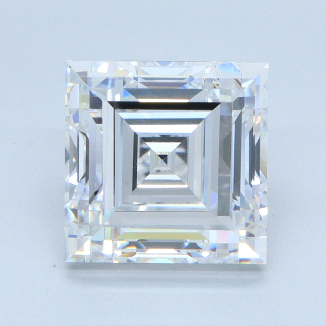 3.32ct Asscher D VVS2 Lab Grown Diamond