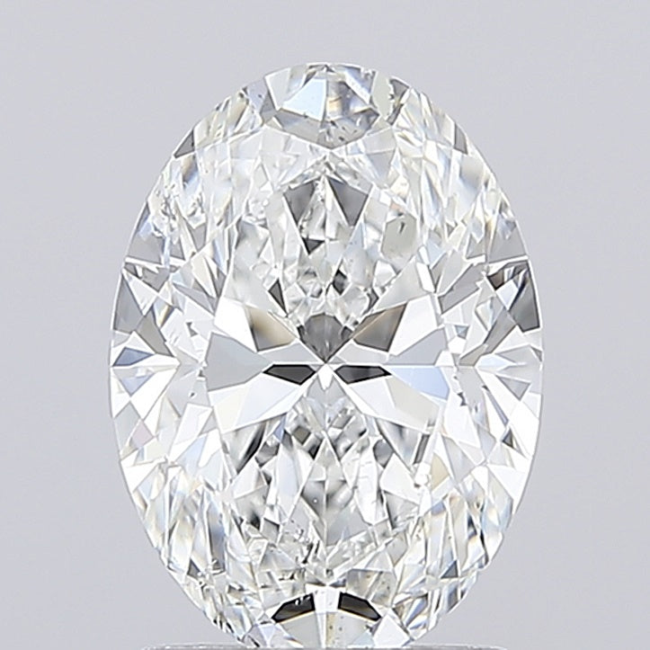 2.01ct Oval F SI1 Natural Diamond