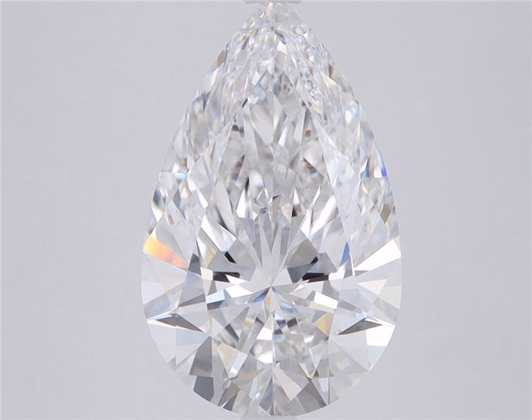 3.51ct Pear D IF Lab Grown Diamond