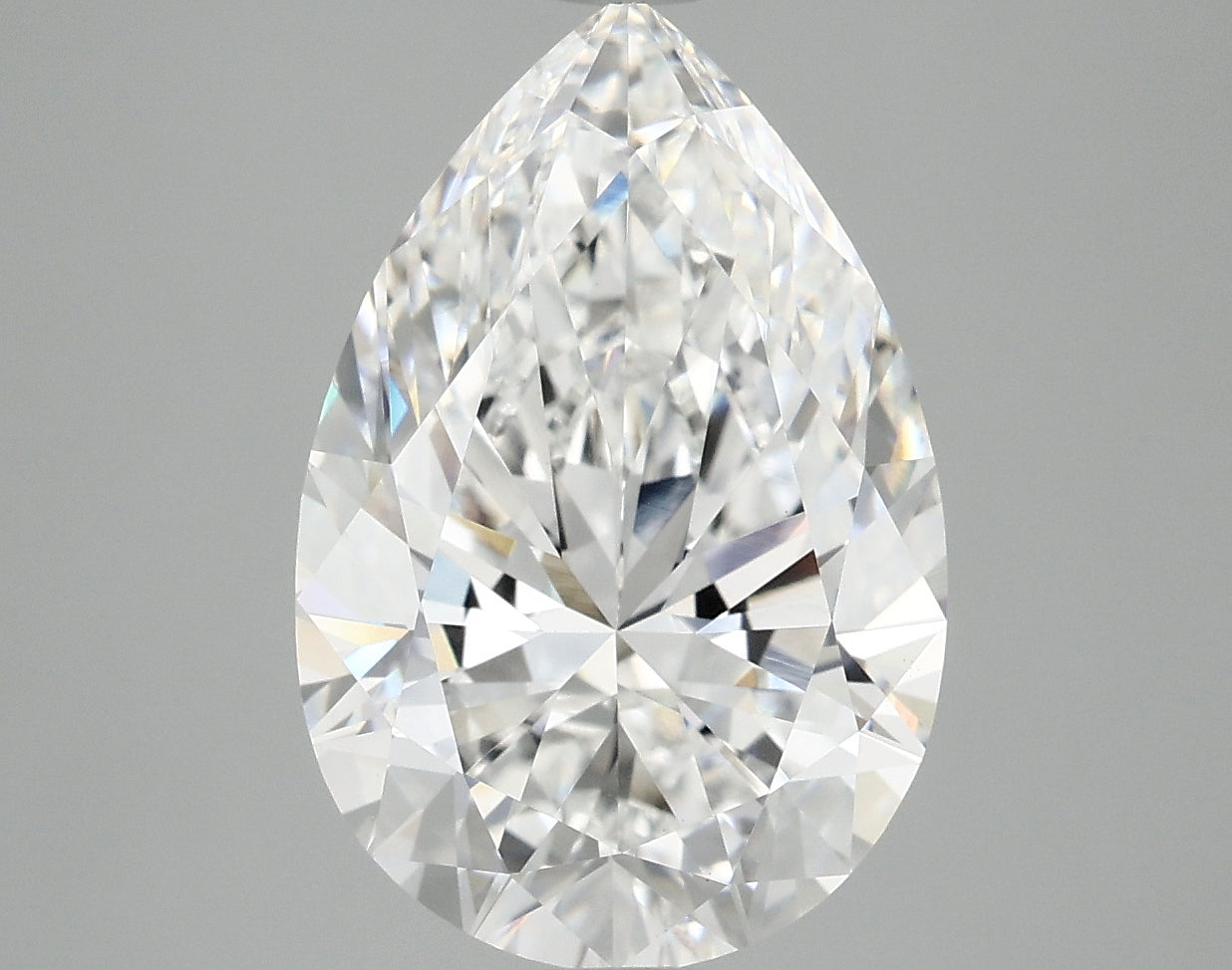 5.1ct Pear E VVS2 Lab Grown Diamond