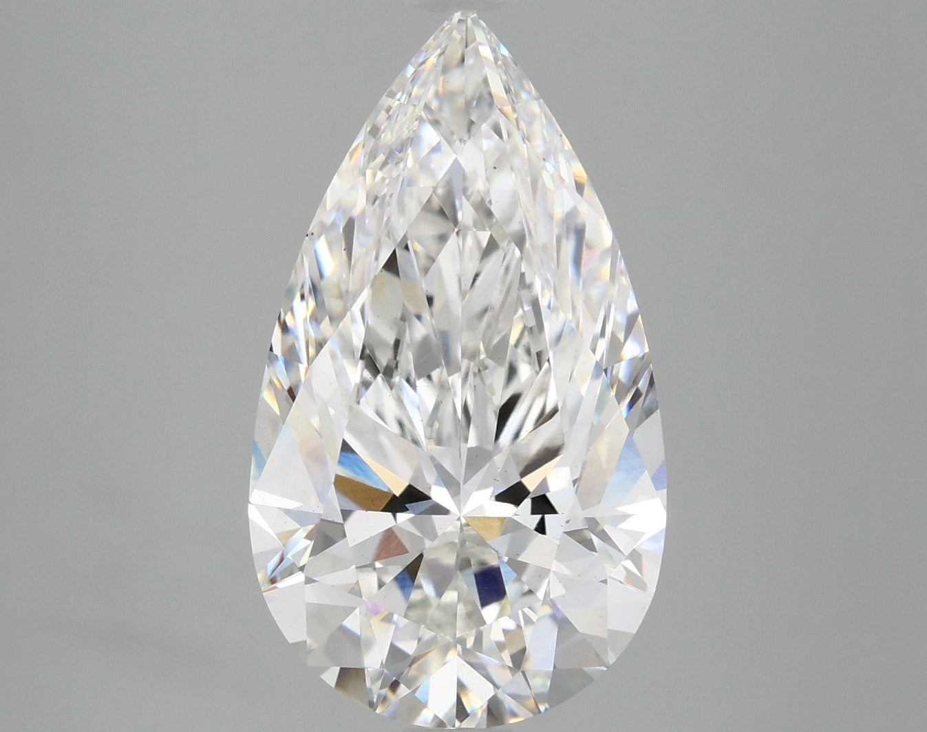 4.58ct Pear F VS1 Lab Grown Diamond