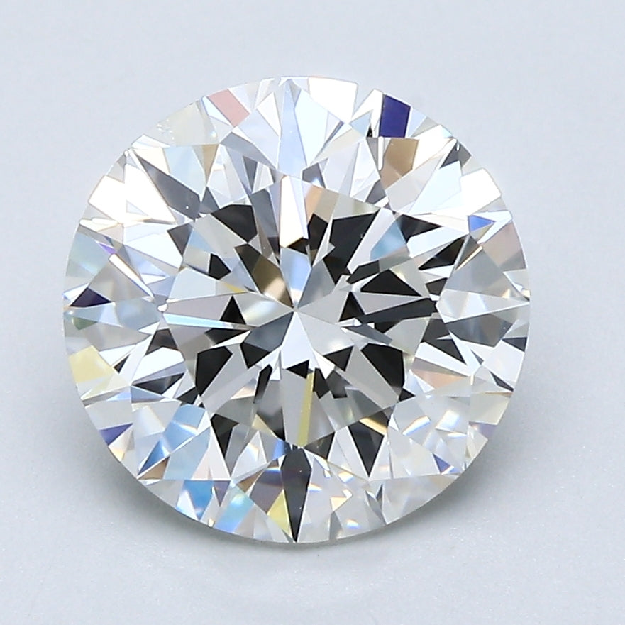 3.02ct Round I VVS2 Natural Diamond