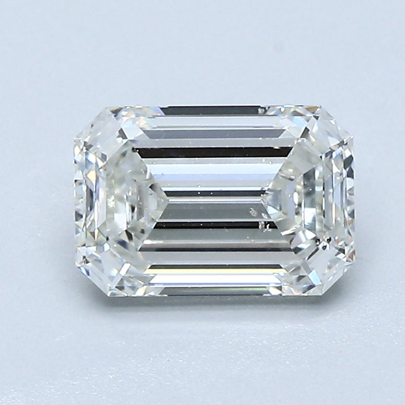 1.35ct Emerald H SI2 Natural Diamond