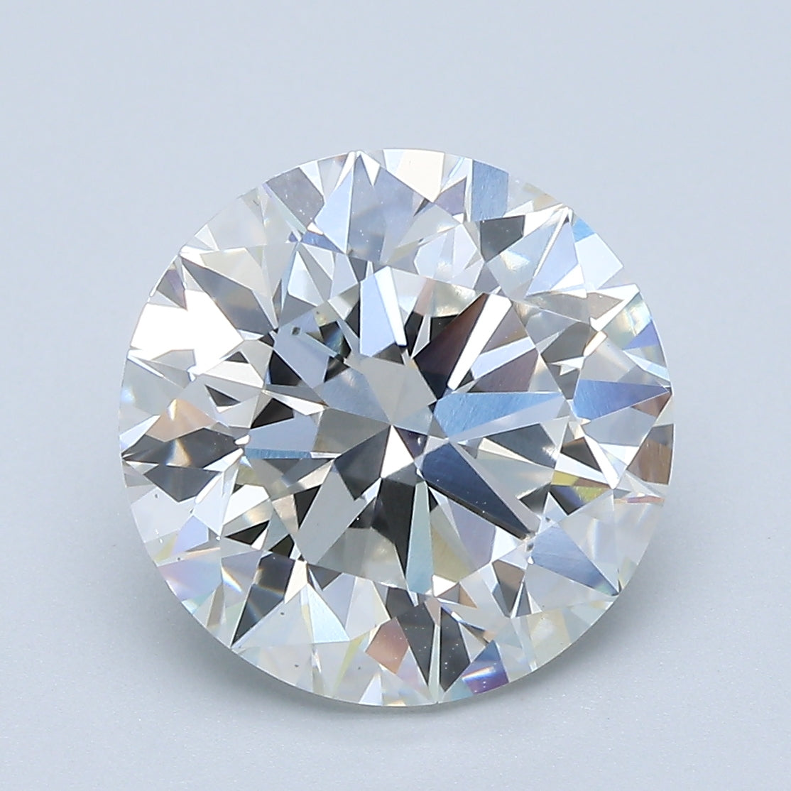 5.01ct Round F VS2 Lab Grown Diamond