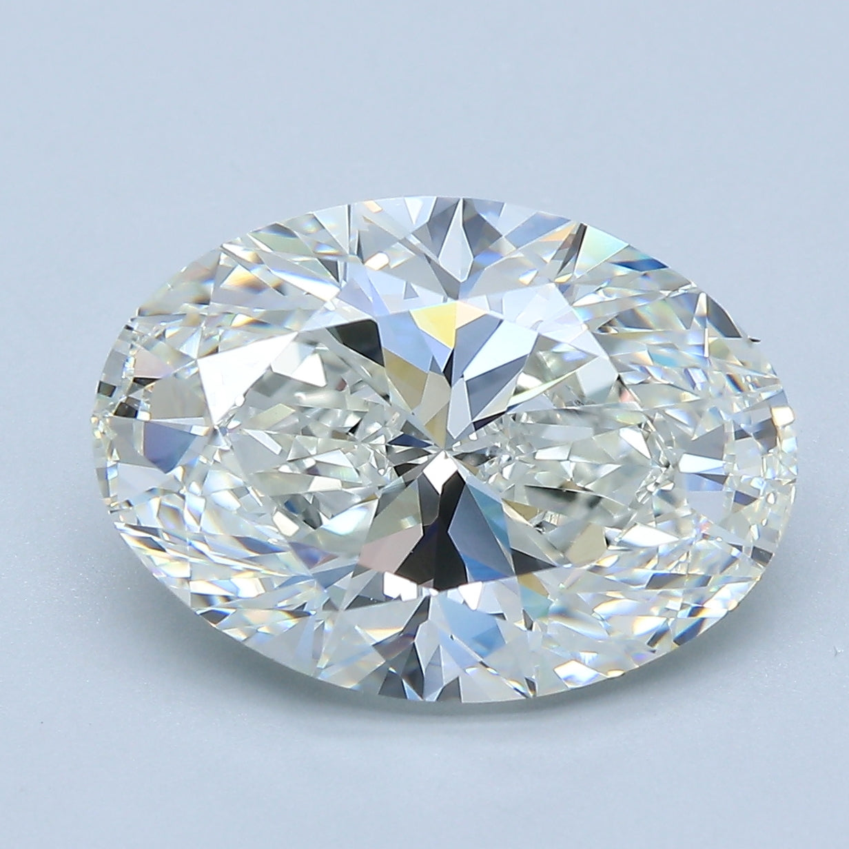 6.02ct Oval H VS2 Natural Diamond