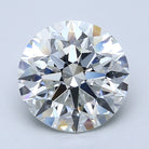 4.11ct Round F SI1 Natural Diamond