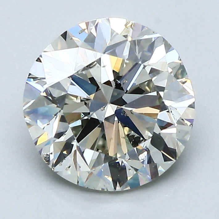 2ct Round K SI2 Natural Diamond