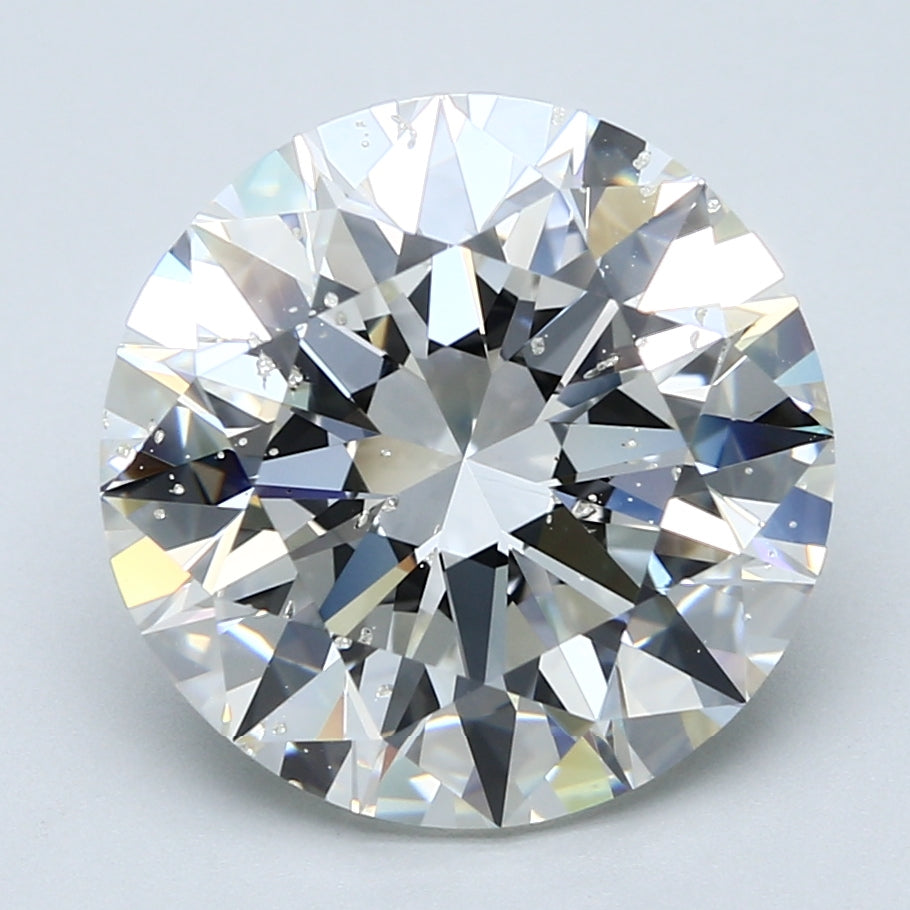 8.13ct Round H SI2 Natural Diamond