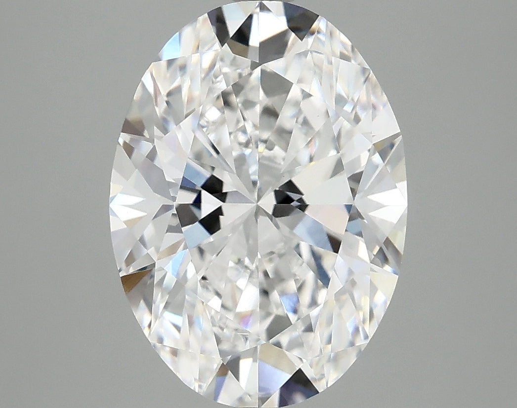 4.06ct Oval D VVS2 Lab Grown Diamond
