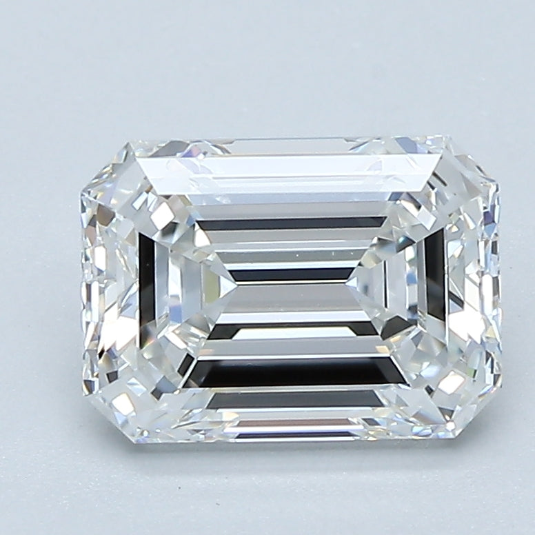 2.01ct Emerald F VVS2 Natural Diamond