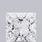 3.37ct Princess E VVS2 Lab Grown Diamond