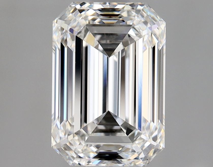 1.4ct Emerald F IF Natural Diamond