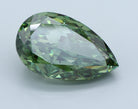 9.43ct Pear Green VS2 Lab Grown Diamond