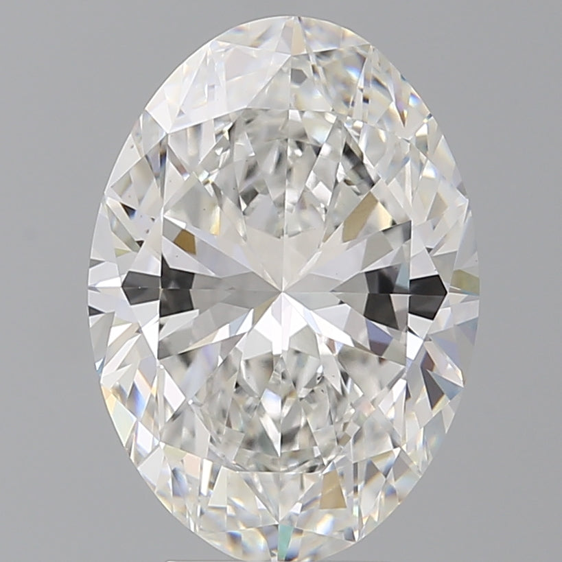 5.52ct Oval F VS1 Lab Grown Diamond
