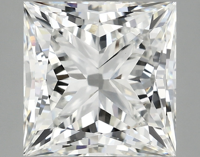 3.9ct Princess F VVS2 Lab Grown Diamond