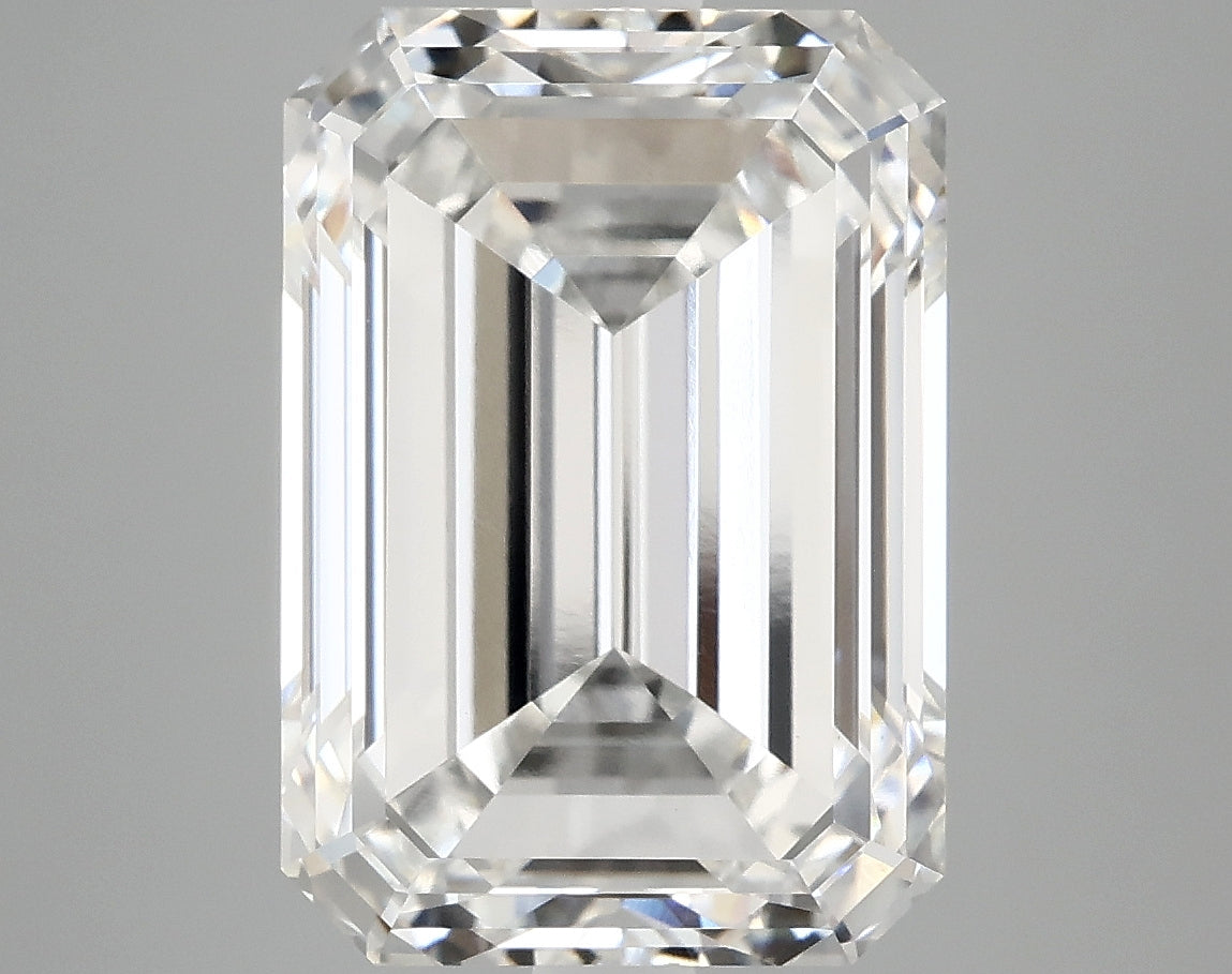 7.55ct Emerald F VVS2 Lab Grown Diamond