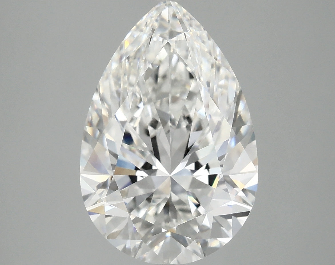 4.09ct Pear E VVS2 Lab Grown Diamond