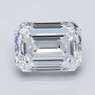 2.03ct Emerald D VVS2 Natural Diamond