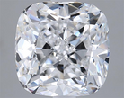 3.14ct Cushion D VVS2 Lab Grown Diamond