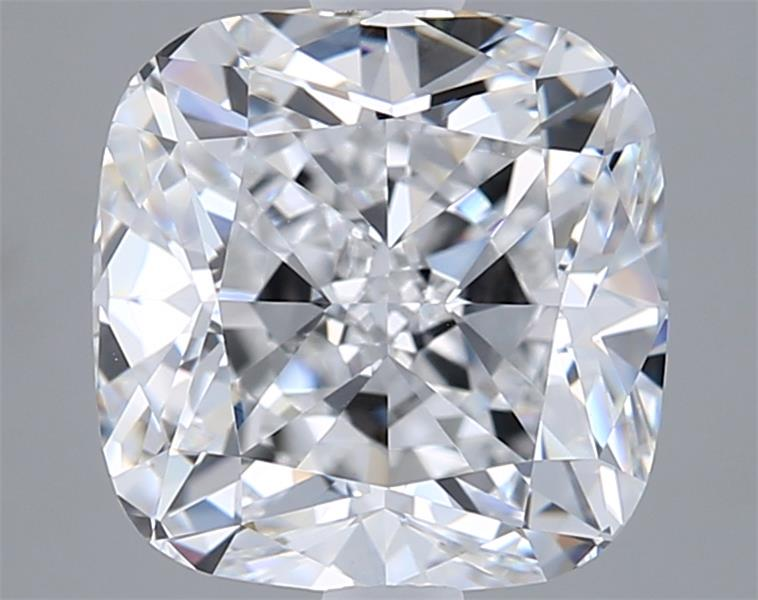 3.14ct Cushion D VVS2 Lab Grown Diamond