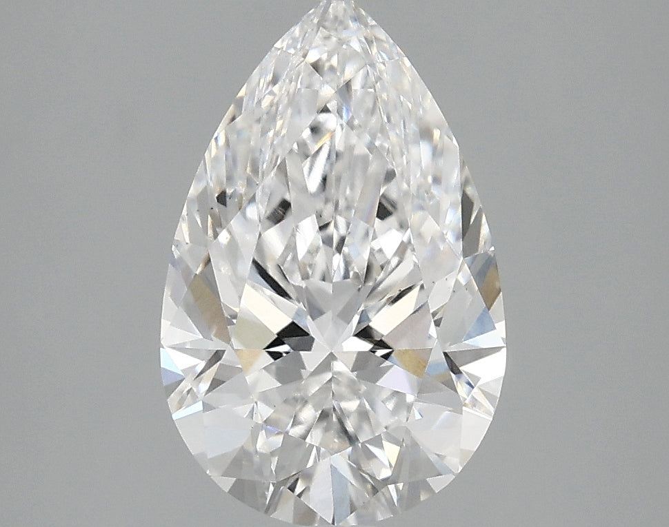 2.45ct Pear D VS1 Lab Grown Diamond