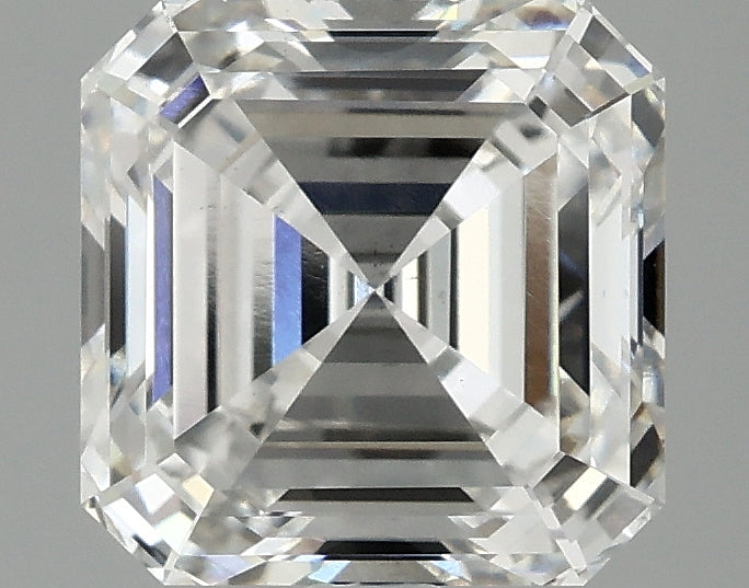 2.1ct Asscher F VS2 Lab Grown Diamond