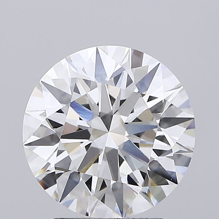 2.86ct Round F VVS2 Lab Grown Diamond