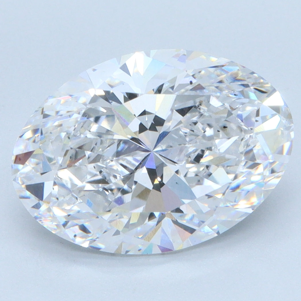3.81ct Oval D VS2 Lab Grown Diamond
