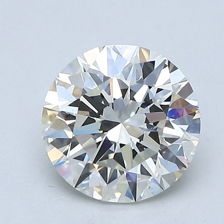 1.7ct Round J VS2 Natural Diamond