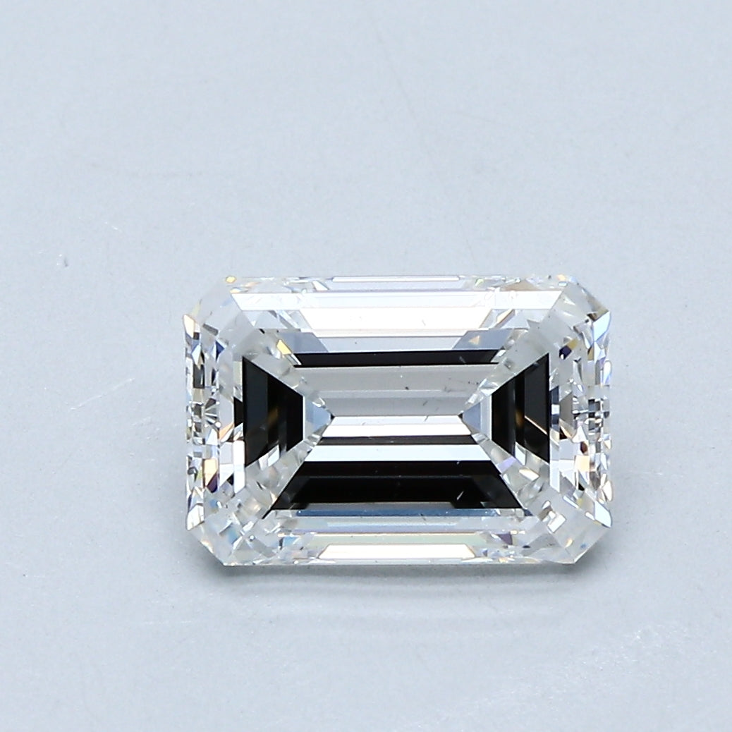 1.71ct Emerald E SI1 Natural Diamond