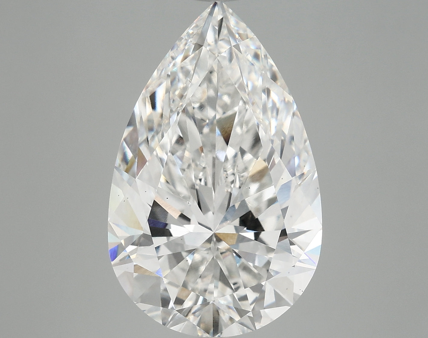 7.2ct Pear F VS2 Lab Grown Diamond