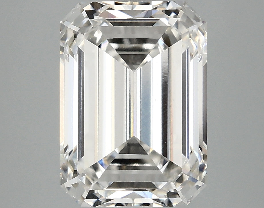 3.74ct Emerald F VVS2 Lab Grown Diamond