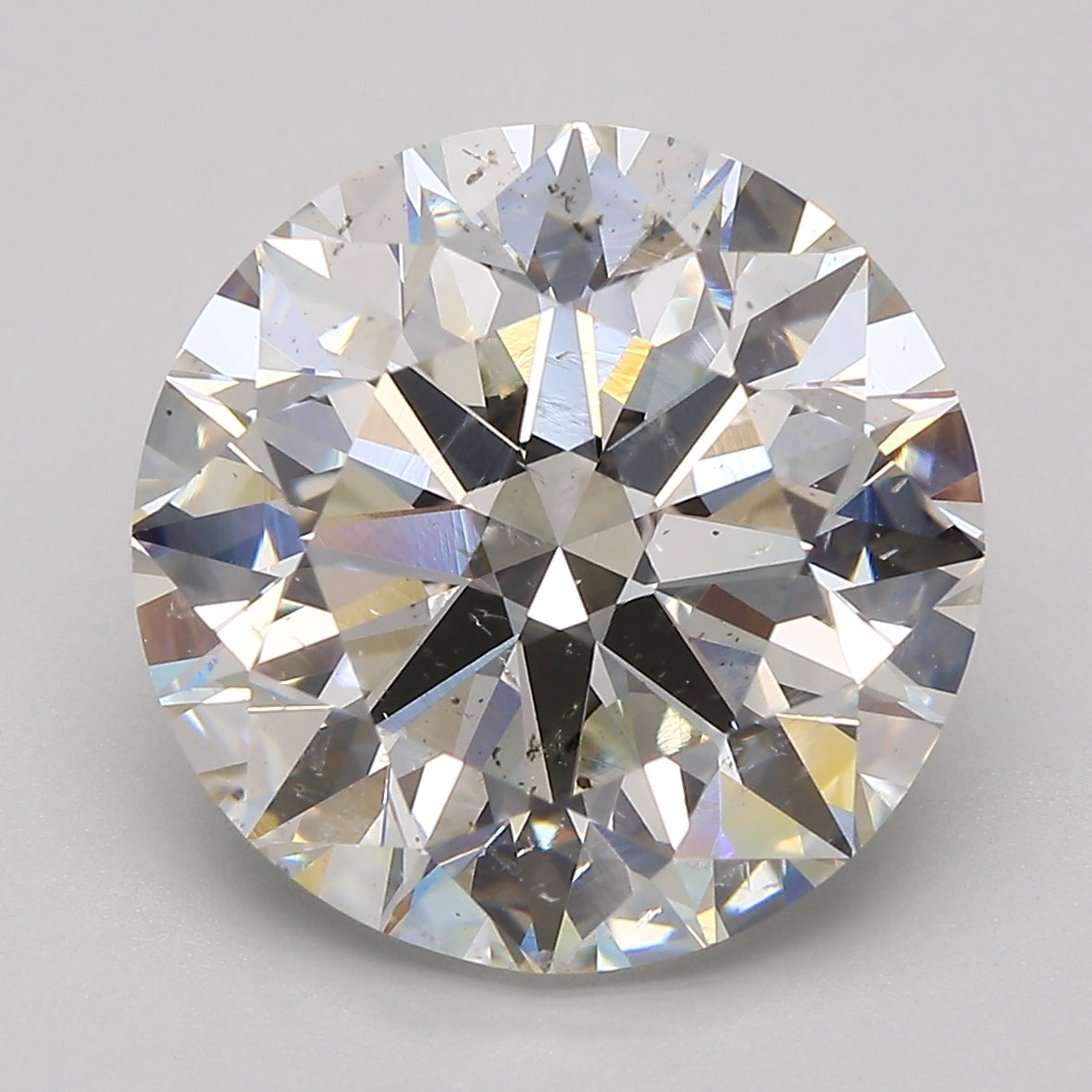 8.26ct Round J SI2 Natural Diamond