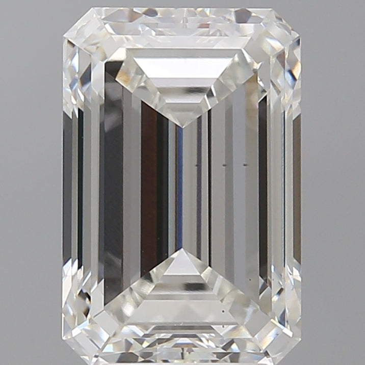5.01ct Emerald F VS2 Lab Grown Diamond