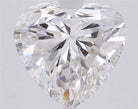 2.06ct Heart D VVS1 Lab Grown Diamond