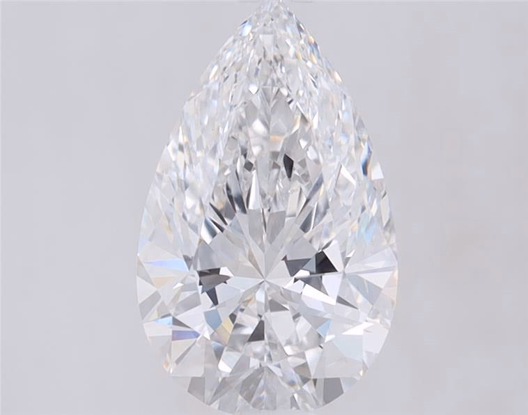 3.43ct Pear E VS2 Lab Grown Diamond