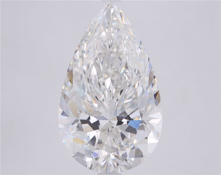 4.21ct Pear D VVS2 Lab Grown Diamond