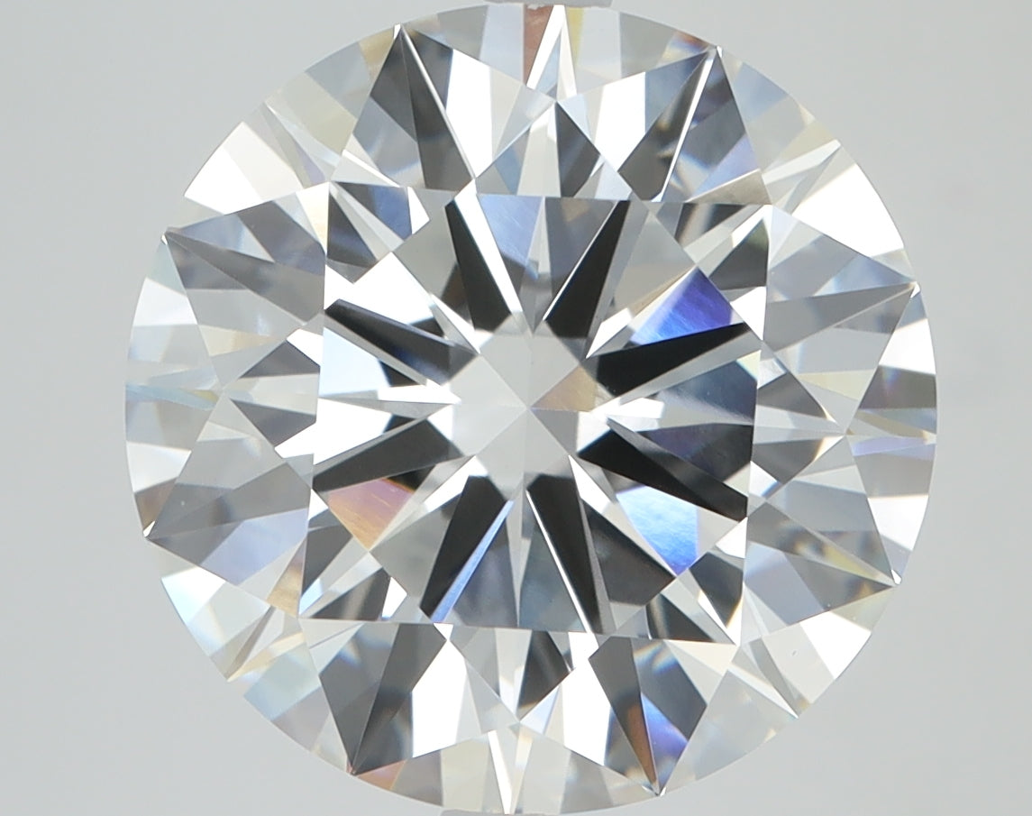 7.03ct Round F VVS2 Lab Grown Diamond
