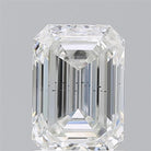1.61ct Emerald F SI1 Lab Grown Diamond