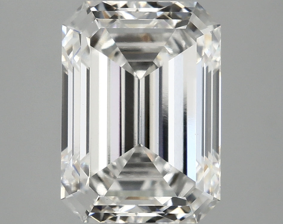 3.76ct Emerald F VVS2 Lab Grown Diamond