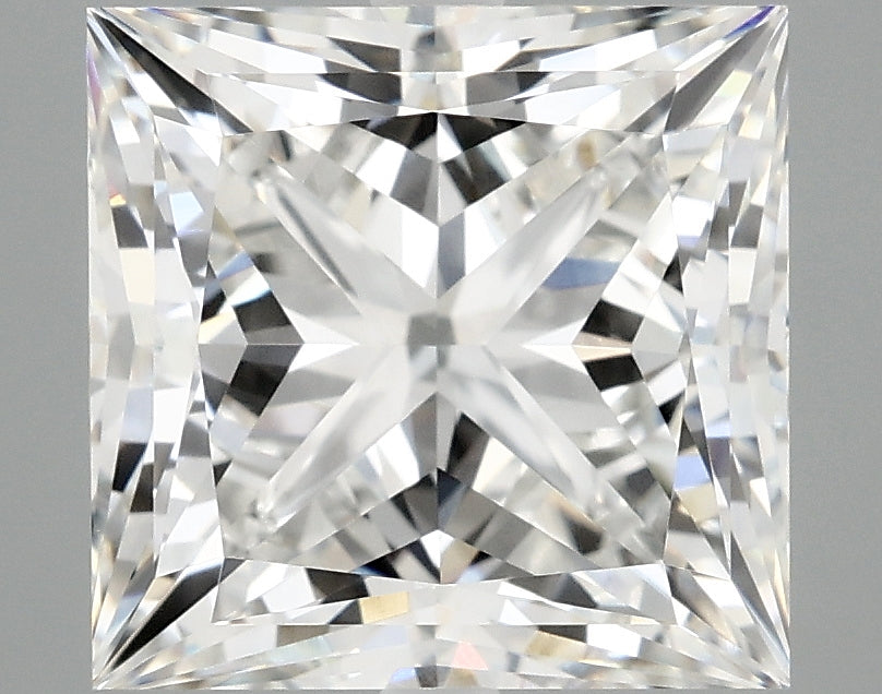 5.19ct Princess F VVS2 Lab Grown Diamond