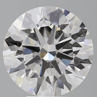 6.52ct Round F VVS2 Lab Grown Diamond