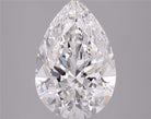 5.97ct Pear F VVS2 Lab Grown Diamond