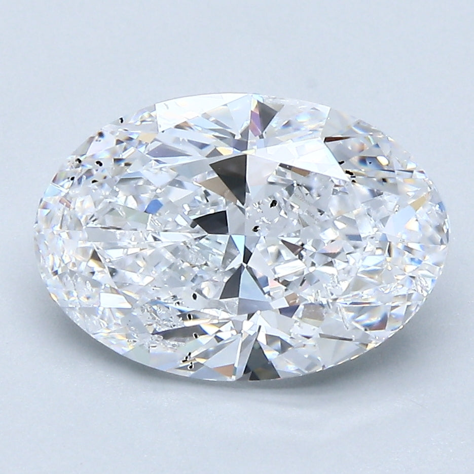 3.08ct Oval D SI2 Natural Diamond