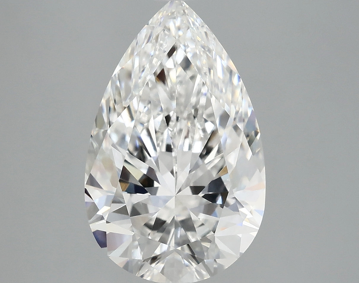 4.35ct Pear E VVS2 Lab Grown Diamond