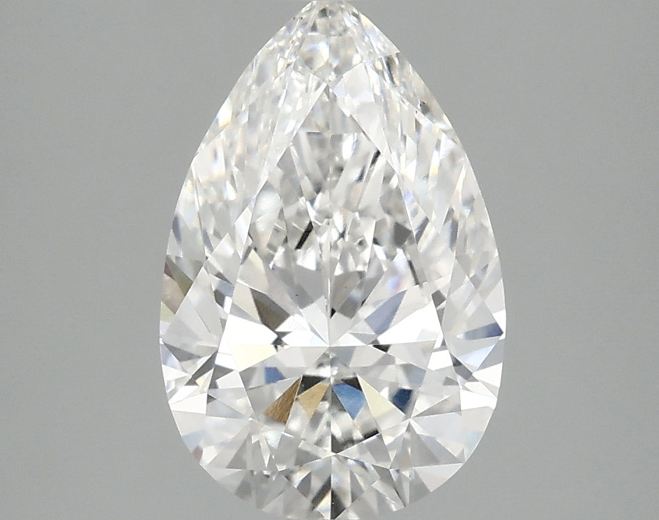 2.35ct Pear E VS1 Lab Grown Diamond