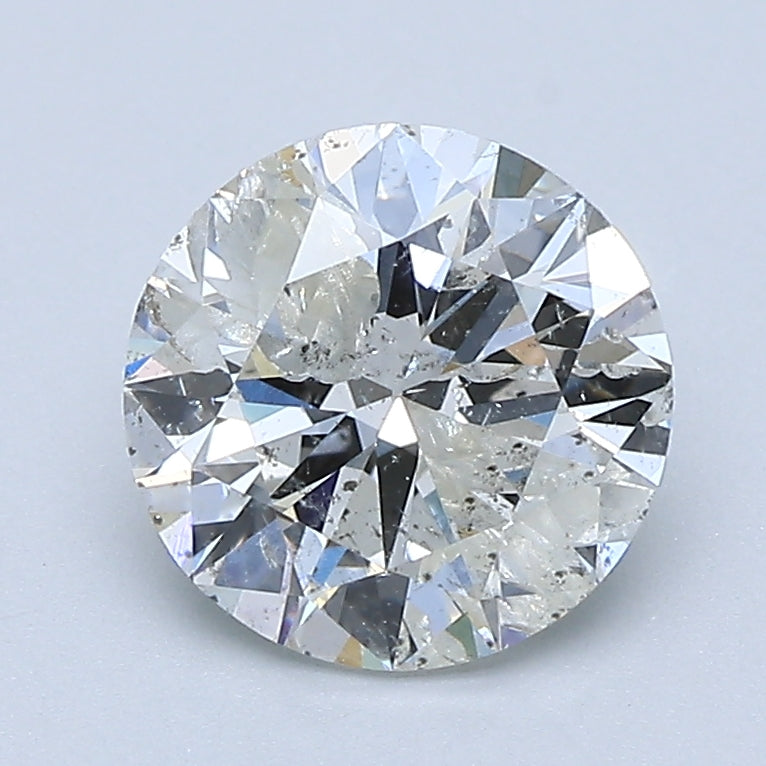 1.71ct Round H I1 Natural Diamond